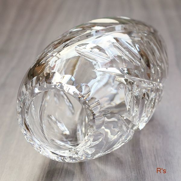 画像3: HOYA　GLASS　ホヤクリスタル　ガラス　フラワーベース　展示品（ハ5232）