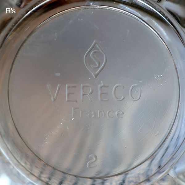 画像5: フランス　VERECO　ベレコ　タンブラー　グラス　小　未使用品（ホ5642）