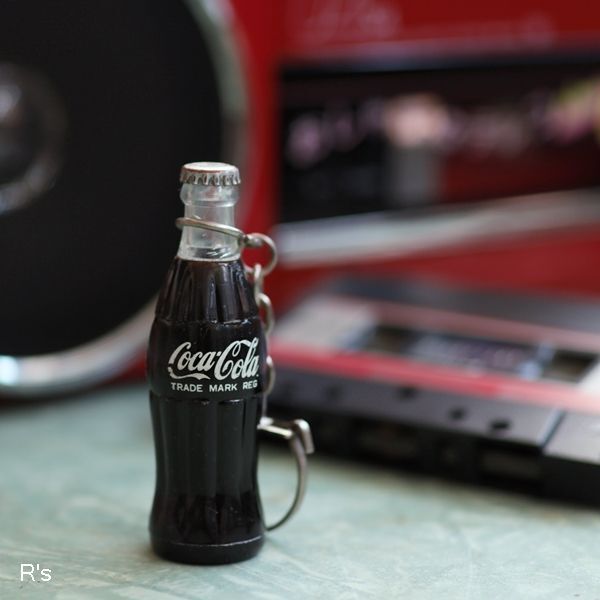 Coca・Cola コカ・コーラ ミニボトル キーホルダー ユーズド品（店5691） リユースショップ R's