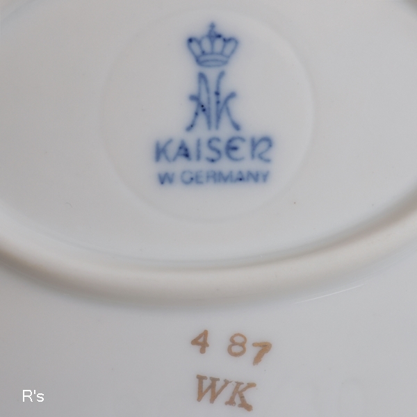 ドイツ KAISER カイザー フルーツボウル 盛鉢 金彩 未使用品（ま 2763） - リユースショップ R's