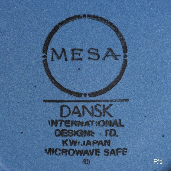 画像5: DANSK　ダンスク　インターナショナルデザイン　MESA　カップ＆ソーサー　ブルー　未使用品 （J5923）