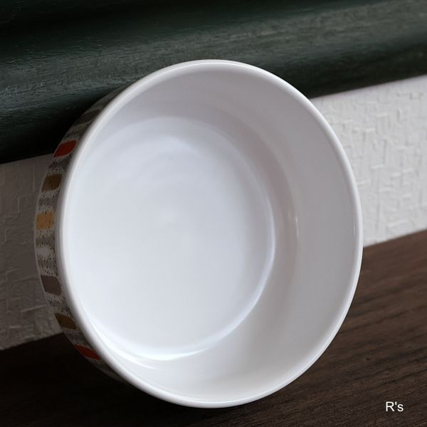 画像3: ノリタケ　PROGRESSION　マルディグラ9019　グラタン皿　小　未使用品（コ6036）