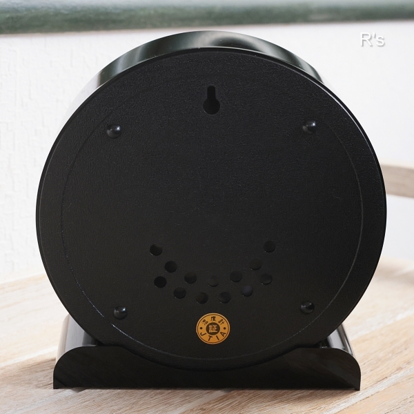 画像4: CITIZEN　シチズン　レトロ　スタンド付き温湿度計　TM-97-3　黒　未使用品(7A 6235)