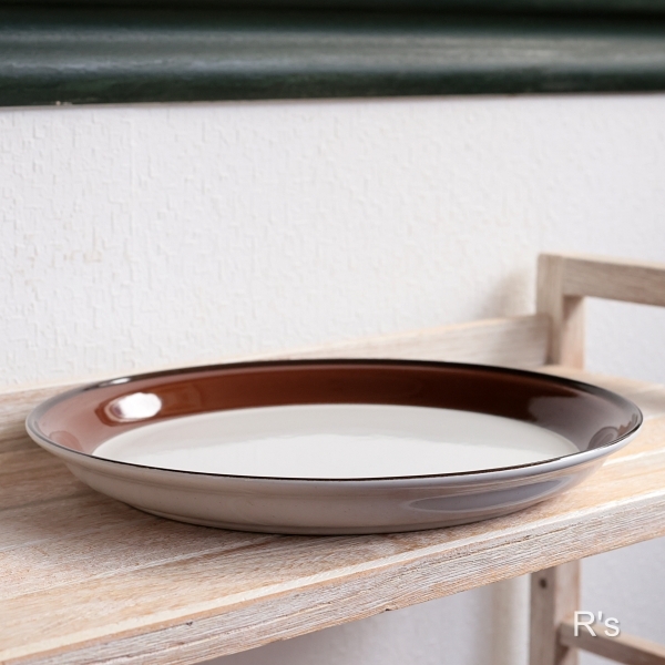 画像3: Nitto　ニットー　HEATHER　STONE　27ｃｍプレート　BURNT　SANDS　9677　未使用品 (7A 6233)