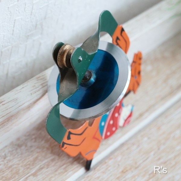 画像4: レトロ　世界コマ　HORSE　RACE　JOCKEY　TOP　未使用品　箱付き デッドストック品（7A 6240）