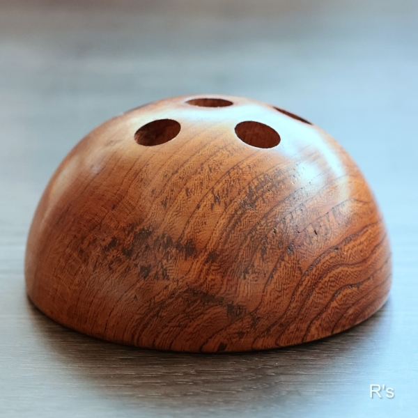 画像3: 飛騨高山　慶長堂　木工品　木製ペン立て　6穴　ユーズド品（店6244）