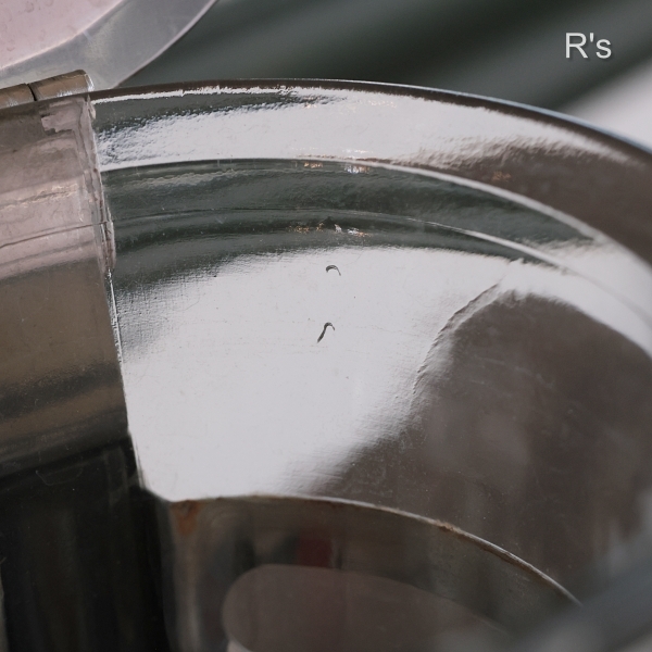 画像5: 石塚硝子　アデリア　レトロ　ガラスウォーターピッチャー　バイアスチェック　ユーズド品 (ケ1929）