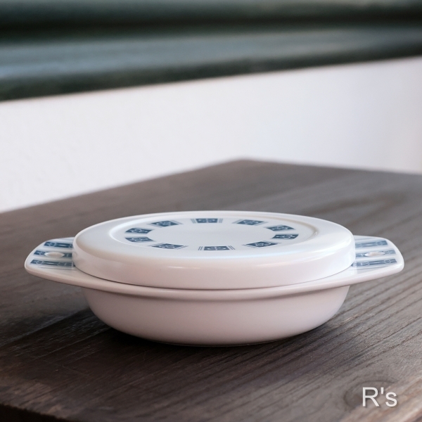 画像2: ノリタケ　PROGRESSION　プログレッション　PACIFIC　9010　蓋付きエッグパン　未使用品（箱6 6269）