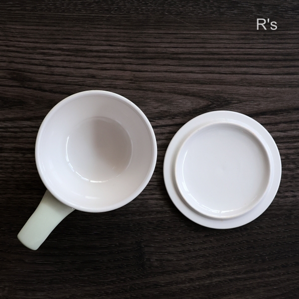 画像3: TOYOTOKI　東洋陶器　持ち手・蓋付き容器　Chigusa　グリーン　未使用品