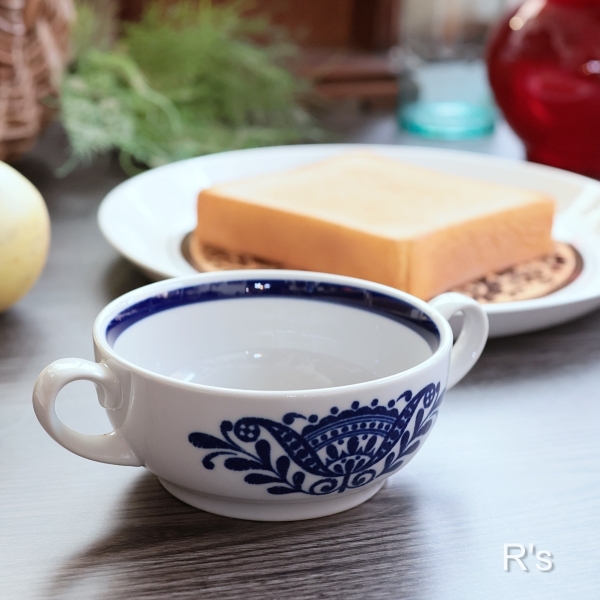 画像1: ノリタケ　PRIMASTONE　プリマストーン　GENUINE　スープボウル　未使用品 (9A 6306)