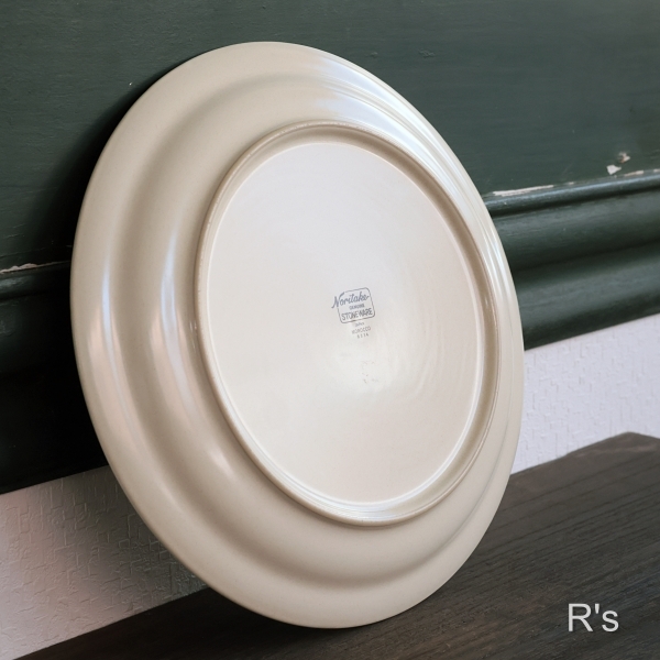 画像3: ノリタケ　GENUINE　ストーンウェア　26ｃｍプレート　MOROCCO　8334　未使用品
