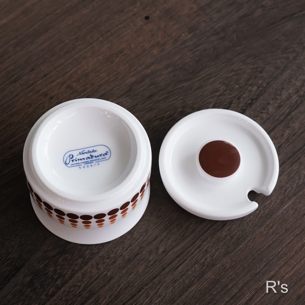 画像4: ノリタケ　Primadura　プリマデュラ　5006/3　シュガーポット　水玉　未使用品