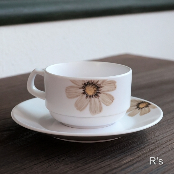 画像3: ノリタケ　PROGRESSION　カップ＆ソーサー　デイジー　花柄　未使用品（1B　6311）