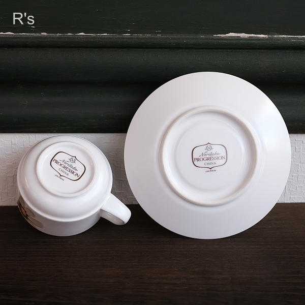 画像5: ノリタケ　PROGRESSION　カップ＆ソーサー　デイジー　花柄　未使用品（1B　6311）