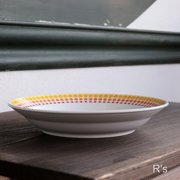 画像2: ノリタケ　Primadura　プリマデュラ　5006/5　23ｃｍ深皿　水玉　ユーズド品