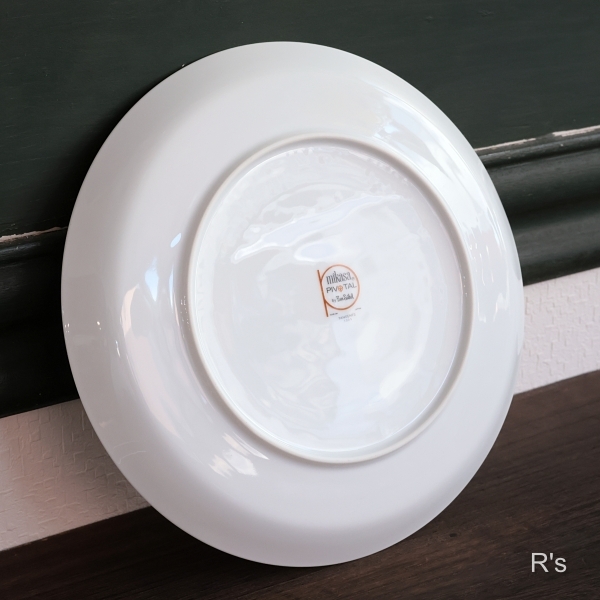 画像5: mikasa　ミカサ　PIVOTAL　BEN　SEIBEL　26ｃｍプレート　TANGENTS　5005　オレンジ　未使用品