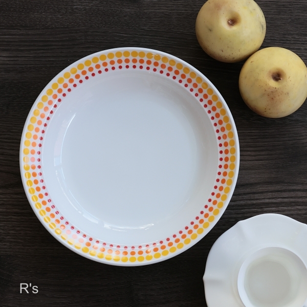 画像1: ノリタケ　Primadura　プリマデュラ　5006/5　23ｃｍ深皿　水玉　ユーズド品