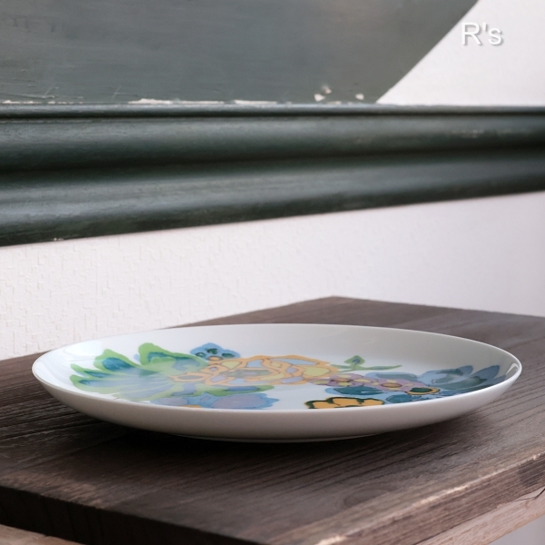 画像2: ノリタケ　Younger Image　26ｃｍプレート　HULA　2232　花柄　未使用品